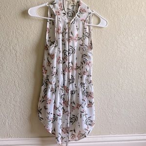Flower Dress Shirt